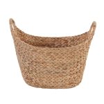 Better Homes & Gardens Extra Large Natural Water Hyacinth Boat Decorative Storage Basket - Image 7