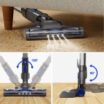 MOOSOO Cordless Stick Vacuum Cleaner, 6-in-1 Lightweight Upright for Carpet Hard Floor Pet Hair, XL-618A Upgraded - Image 6