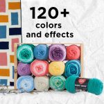 Red Heart® Super Saver® 4 Medium Acrylic Yarn, Cherry Red 7oz/198g, 364 Yards - Image 4