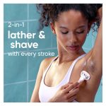 Venus Womens Razor Blade Refills, ComfortGlide 3 White Tea, 4 Count - Image 7