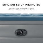 Intex 15" Queen Essential Rest Dura-Beam Deluxe Airbed Mattress with Built in Pump - Image 3