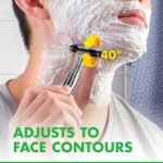 Gillette Mach 3 Sensitive Men 3 Blade Disposable Razor,3 count - Image 7