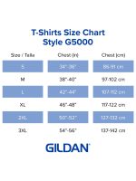Gildan Adult Short Sleeve Crew T-Shirt – White Size Large Soft Cotton Classic Fit Blank Tee for Tie Dye & DIY Crafts - Image 5