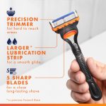 Gillette Fusion5 Razor Blade Refill ,Manual Razor Men , 4 count - Image 3