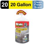 Brute Super Tuff® Compactor Trash Bags, 20 Gallon, 20 Bags (Twist Tie) - Image 2