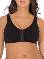 Fruit of The Loom Women's Comfort Front Close Cotton Sports Bra, 2 Pack - Image 6