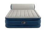 Intex Headboard 18" Queen Dura-Beam Deluxe Raised Air Bed Mattress with Built-in Pump - Image 4