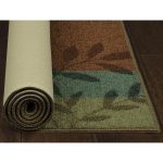 Mainstays Leaf Block Multicolor Indoor Accent Rug, 1 ft 8 in x 2 ft 10 in - Image 5