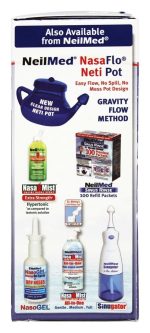 NeilMed SinuFlo Ready Rinse Premixed Nasal Wash Solution, 8 oz, 1 Piece - Image 3