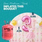 Balloon Time Medium Helium Tank Kit, Portable Helium Tank, Fills 30 9" Balloons - Image 6