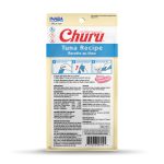 INABA Churu Cat Treats, Creamy Lickable Purée Cat Treat with Vitamin E, 0.5 Ounces Each Tube, 4 Tubes, Tuna Recipe - Image 2