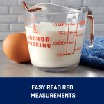 Anchor Hocking 1-Cup Glass Measuring Cup with Easy-Grip Handle and Spout - Image 4