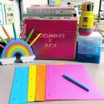 (2 pack) Astrobrights Wide Ruled Filler Paper, 24 lb./89 gsm, 4-Color Assortment, 100 Sheets - Image 5