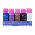 Tulip Brush-On Fabric Paint Set – 10 Pack of 2 fl oz Bottles, Liquid Rainbow Colors for DIY Crafts & Clothing - Image 2