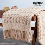 Bernat® Blanket™ #6 Super Bulky Polyester Yarn, Crimson 10.5oz/300g, 220 Yards - Image 6