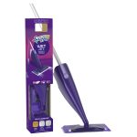 Swiffer Wet Jet with Refill, Unscented, 1 Handle + 1 Solution & 5 Pads (Battery Included) - Image 2