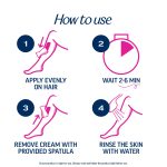 Veet Professional Hair Removal Cream, 2 Minute Body Hair Remover For Women, 13.5 Fl Oz Pump Bottle - Image 5