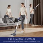 MOOSOO Cordless Stick Vacuum Cleaner, 6-in-1 Lightweight Upright for Carpet Hard Floor Pet Hair, XL-618A Upgraded - Image 4