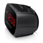 Westclox Basic Black Digital Red LED Bedside or Desk Alarm Clock with Adjustable Hi/Lo Alarm Volume and Snooze - Image 2