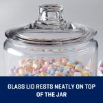Anchor Hocking Heritage Hill Glass Jar with Lid, 1 Gallon, Well Suited to Pantry Jar Storage and Display - Image 4