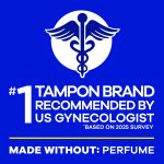 Tampax Pearl Tampons with LeakGuard Braid, Ultra Absorbency, 60 Count - Image 7