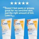 CeraVe Sunscreen Tinted Hydrating 100% Mineral Broad-Spectrum Lotion SPF 30 for Face with Sheer Tint - Image 7
