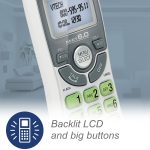 VTech CS6114 DECT 6.0 Cordless Phone Caller ID White 1 Handset 80-7718-06 - Image 3
