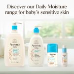 Aveeno Baby Daily Moisture Body Wash & Shampoo, Value Size 33 Fl oz - Image 7