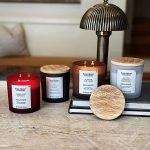 Better Homes & Gardens Salted Coconut Mahogany Scented Frosted Jar Candle, 2-Wick, 12 oz - Image 6