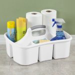 Sterilite Divided Ultra™ Caddy, Easy Carry, Handy Plastic Utility Storage, White - Image 6