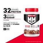 Muscle Milk Genuine Protein Powder, Vanilla, 32g Protein, 1.9lb, 30.9oz - Image 6
