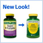Spring Valley Super Vitamin B-Complex, 250 Count, Dietary Supplement Tablets for Metabolism Support - Image 2