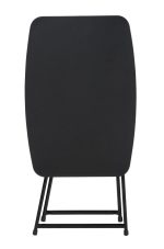 Mainstays Adjustable Height Personal Folding Table, 18 in x 26 in, Black - Image 4