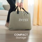 Intex 15" Queen Essential Rest Dura-Beam Deluxe Airbed Mattress with Built in Pump - Image 6