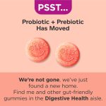 OLLY Probiotic + Prebiotic Fiber Gummy, Digestive + Gut Health Supplement for Adults, Peach, 30 Count - Image 4