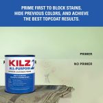 KILZ 2 All-Purpose Interior/Exterior Water-Based Stainblocking Primer, 1 Gallon - Image 6