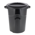 Hyper Tough 32 Gallon Injection Molded Plastic Trash Can with Click Lock Lid - Image 5