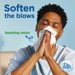 Puffs Plus Lotion Facial Tissues, 4 Family Boxes, 124 tissues per box - Image 7
