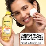 Garnier SkinActive Micellar Cleansing Water All in 1 Vitamin C Makeup Remover, Face Cleanser, 13.5 fl oz - Image 3