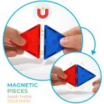 Tytan Magnetic Tile Building Set - 60-Piece STEAM Magnetic Toys for Kids Ages 3+ - Image 4