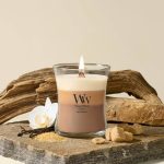 WoodWick Medium Hourglass Trilogy Scented Candle, Café Sweets, 9.7 oz - Image 2