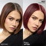 L'Oreal Paris Feria Shimmering Permanent Hair Color, R57 Cherry Crush, 1 Kit - Image 2