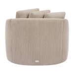 Beautiful by Drew Barrymore Drew Accent Chair, Fawn Cord - Image 7