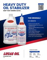 Lucas Oil 10002 Heavy Duty Oil Stabilizer One Gallon Automotive Additive - Image 4