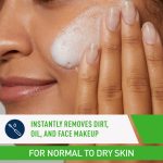 CeraVe Travel Size Hydrating Cream-to-Foam Facial Cleanser for Normal to Dry Skin 3 fl oz - Image 5