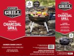 Expert Grill 14.5 in Portable Charcoal Grill, Black - Image 3