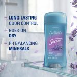 Secret Antiperspirant Deodorant for Women, Fresh Clear Gel, Lavender, 2.6 oz - Image 5