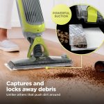 Shark VACMOP Cordless Hard Floor Vacuum Mop, for Tile, Vinyl, Laminate, Wood, with (4) Disposable VACMOP Pads, 12-oz Shark Multi-Surface Cleaner, VM200 - Image 3
