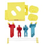 Rock 'Em Sock 'Em Robots Kids Game, Fighting Robots with Red Rocker & Blue Bomber - Image 6