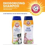 Arm & Hammer Dog Deodorizing Shampoo with Baking Soda, Kiwi Blossom Scent, 20 fl oz - Image 5